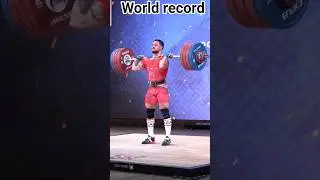222kg  Lift 🔥New World Record |  M - 94kg | #shorts #iwf2025 #worldrecord
