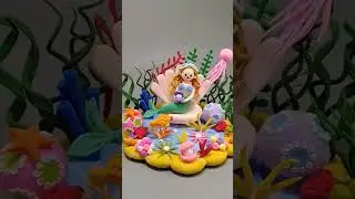 super light clay #claydesign #diy#clayart#craft #claycrafts #paperclay #claytutorial #hotairballoon