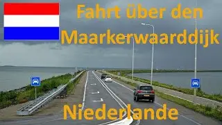 von Lelystad nach Enkhuizen über den Maarkerwaarddijk (NL)