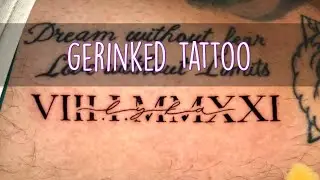 ROMAN NUMERALS NUMBER | LYKA TATTOO