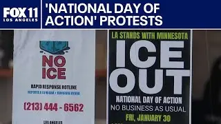 'Anti-ICE ‘National Shutdown’ Protests Across SoCal
