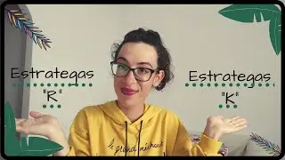Estrategias reproductivas K y R || Ecología poblacional
