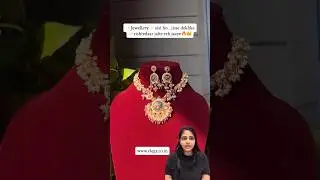 🛍 Shop more on www.elega.co.in #elega #indianjewellery #shaadivibes#bridaljewellery #ethnicjewellery