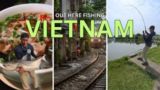 Catching Giant Fish in Vietnam | Food, Fishing & Culture