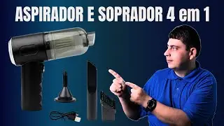 DEMONSTRA&Ccedil;&Atilde;O E TESTE DO ASPIRADOR E SOPRADOR  PORT&Aacute;TIL SER&Aacute; QUE PRESTA?