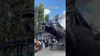 Ogoh-ogoh Naga Bisa gerak keren banget #karnaval #agustus #naga