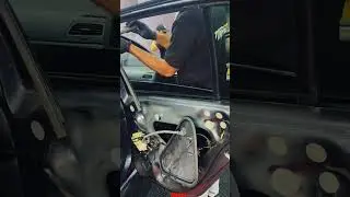 Car Interior Repair: Watch This Guy Fix the Car Door! #shorts
