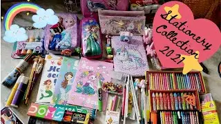 My Stationery Collection 2021 I Indian School Supplies I Pravya Vlogs