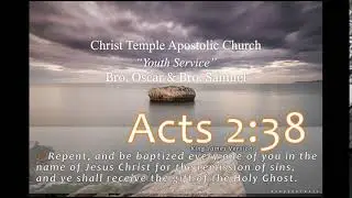 C.T.A.C. Youth Service - Tuesday PM Service 1-13-26