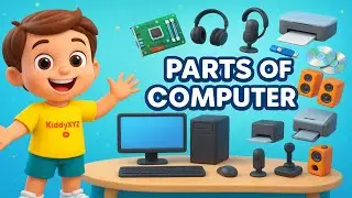 Learn Computer Parts for Kids: Monitor, CPU, Keyboard, Mouse & More | Educational for Kids.