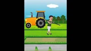 #a farmer walking on the village#cartoons , please subscribe 🥺🙏