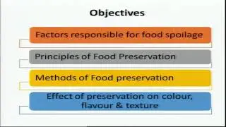 Vocational, Preservation of Fruits and Vegetables: Principles of Preservation