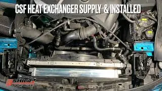 CSF Heat exchanger install on F36