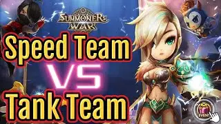 Speed Team Vs Tank Team - Nat4 Special League - Summoners War - RTA 魔靈召喚