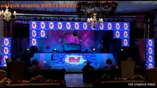 160 feet led well dj setup | hld creative mind | unique events | event |