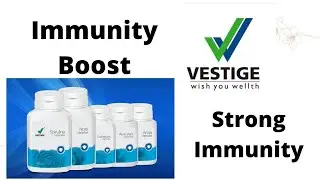 Vestige Immunity Boost, - Spirulina, Noni, Aloe Vera, Amla, Colostrum.