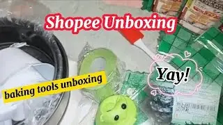 Baking Tools And Other Kitchen Stuffs Unboxing // Shopee Unboxing  //JennyAlagon