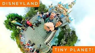 Disneyland as a TINY PLANET?!