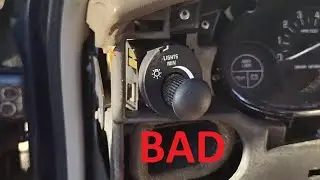 Buick Headlight Switch Replacement