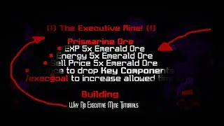 Cosmic Prisons Moments: Why No Executive Mine Tutorial