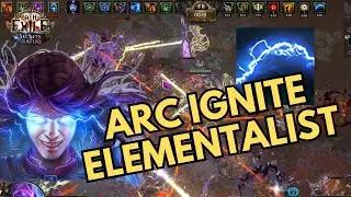[POE 3.26] Arc Ignite Elementalist League Starter