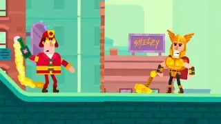 Bowmasters VARG BLACKBURN vs THOR all fatality kills epic gameplay