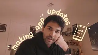 updating my packing list app | random moments from my day | practicing vlog style videos