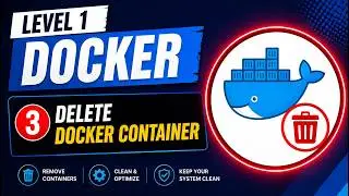 Delete Docker Container | Docker Level 1 KodeKloud #kodekloud #100