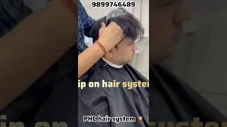 Best Clipping Hair Patch System | hairpatchphc #hairpatch #hairtransplant #hairtechniques
