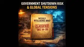 Weekly Intelligence Brief: Government Shutdown Risk, Global Storms & Rising Geopolitical Pressure...