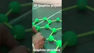 How to make Graphite project | Diamond Structure | science school model&rsquo;s