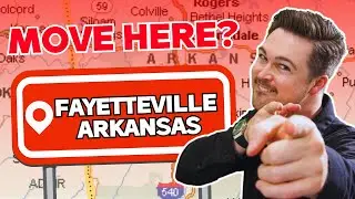 TOP 5 BEST Places To Live In Fayetteville, AR!🤯🏡[Everything You Need To Know!]