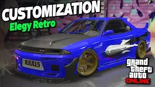 GTA 5 Online - Annis Elegy Retro Custom (Nissan Skyline GT-R R33) - DLC для тюнинга автомобилей