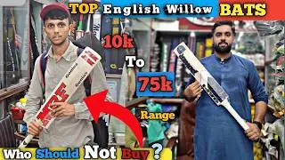 TOP 15 English Willow Cricket Bats | Best Hardball Bats for Cricket Lovers (Grade 1, 10k-75k)