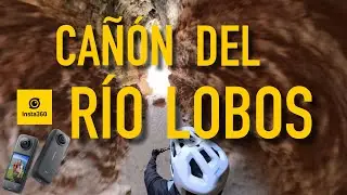 Insta360 X4 a tope de calidad 🤩 en el Cañón del Río Lobos #btt #mtb #insta360