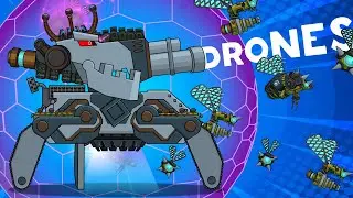 Ratte vs Incubator: Swarm of Drones and an Impenetrable Shield!