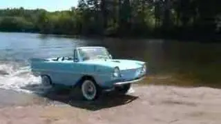 Amphicar on the Pemi River