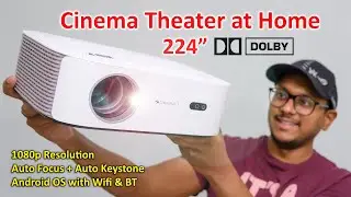Powerful 1080p Dolby Projector on Budget... 6000 Lumens Brightness🔥