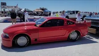 9320 Doug Johnson Nosnhot Racing. Aug 2025 Salt. C/BFALT. SCTA Speed Week Saturday