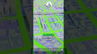 Как добавить коммерческие зоны, не нарушая движение транспорта #citiesskylines2 #gametips
