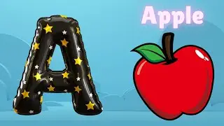 А — это яблоко 🍎 | Мультфильм-песенка про фонетику ABC для детей | Изучаем алфавит с удовольствие...
