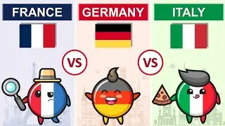Germany vs France vs Italy: A Fascinating Comparison