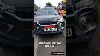 Tata Nexon Vs Jimny Build Quality🤣 Nexon 5 star❌