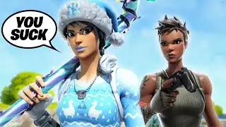 Trolling my EXTREMELY Toxic Teammates in Fortnite...