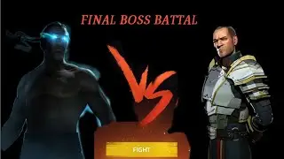 Shadow fight 3 defeating final boss Sarge .