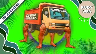 green screen Anomali Truck Senggol