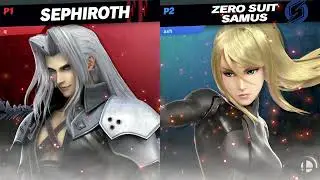 Meatboy (Sephiroth) vs Nanoash (Zero Suit Samus) - Round Robin - A.R.CADE #106