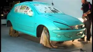 Peugeot 206 - Turquesa - Stretch