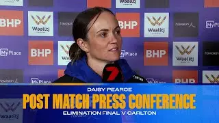 Pearce post-match v Blues