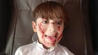 DIY Horror Makeup Tutorial | Realistic Wound Effect for Beginners